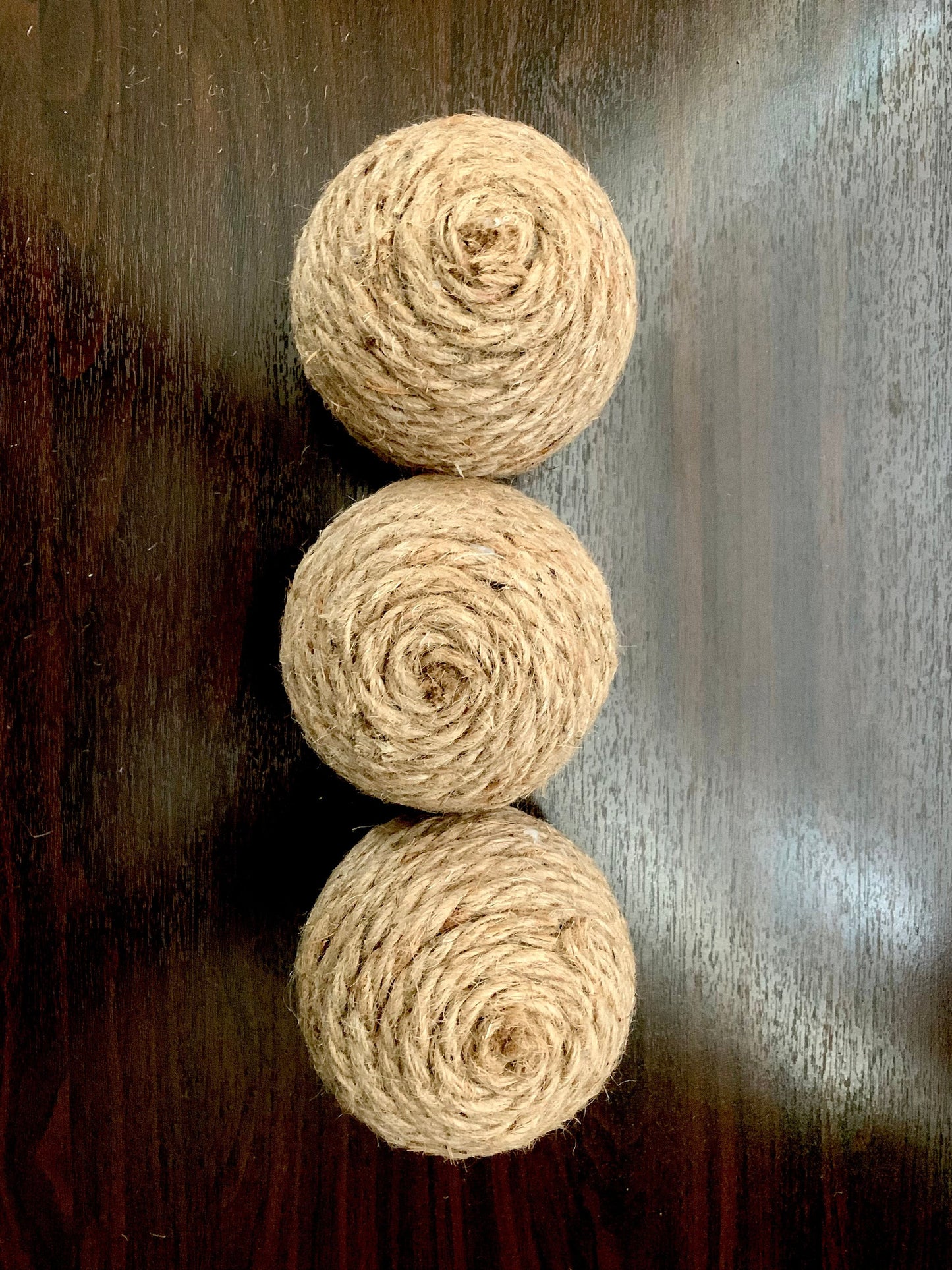 3pc Decorative Balls | Orbs | Vase Filler | Bowl Filler | Classic Decorative Filler