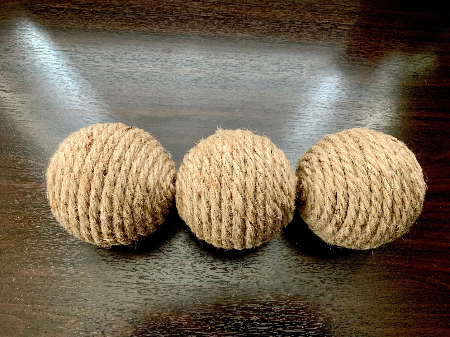 3pc Decorative Balls | Orbs | Vase Filler | Bowl Filler | Classic Decorative Filler