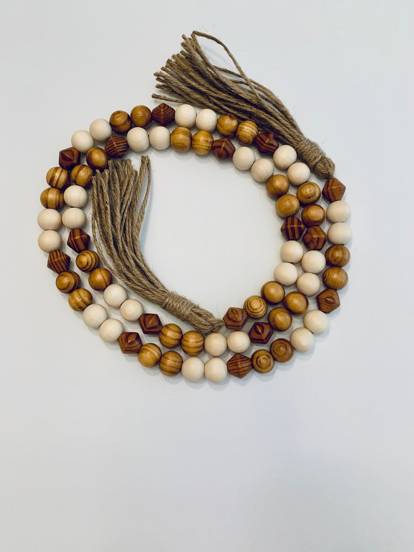 Wood Beaded Garland