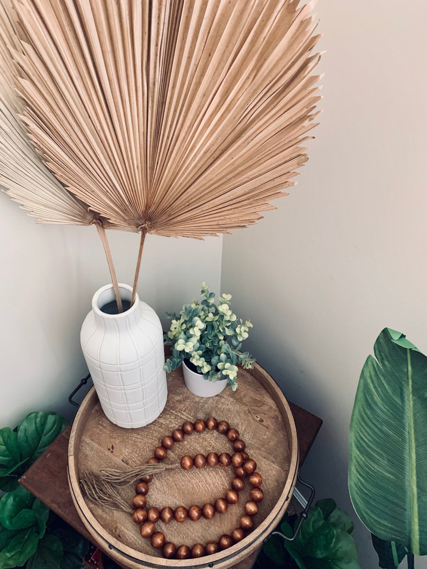 Maple Wood Beaded Garland